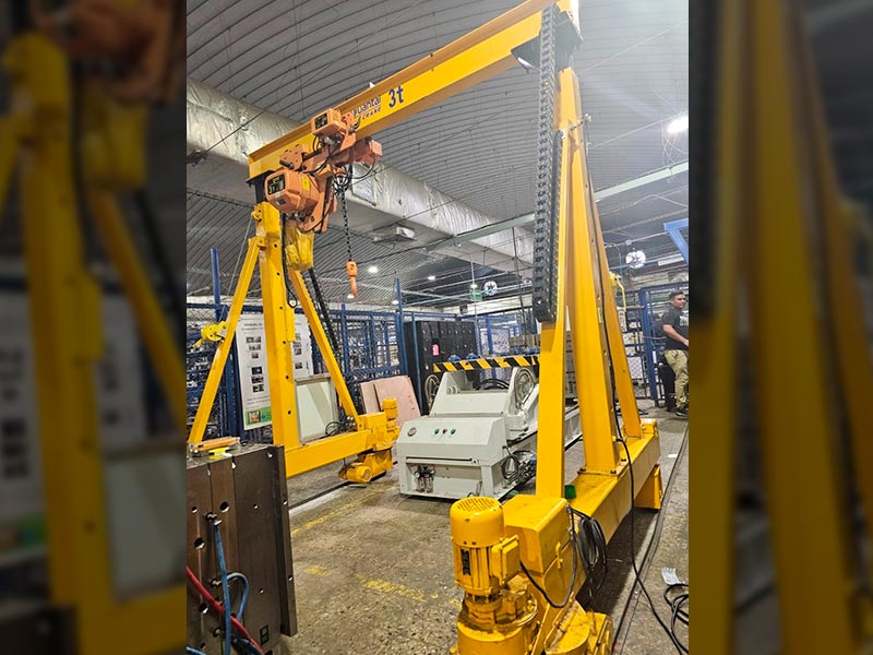 Pórtico regulable 3 Tns.