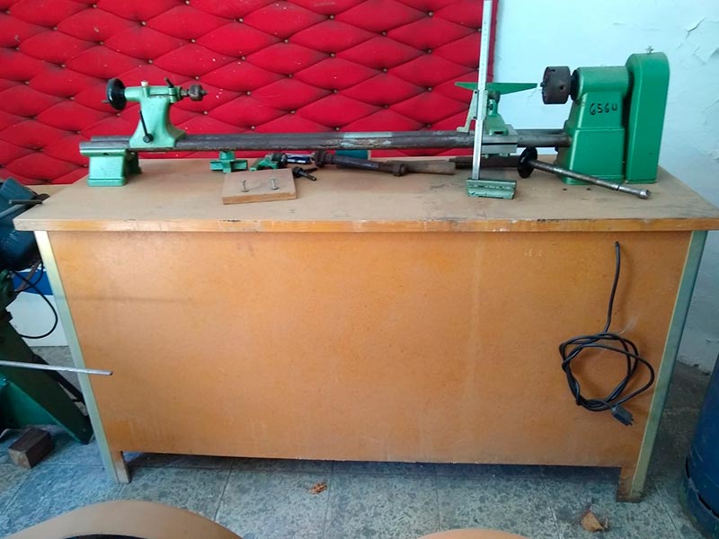 Torno para madera